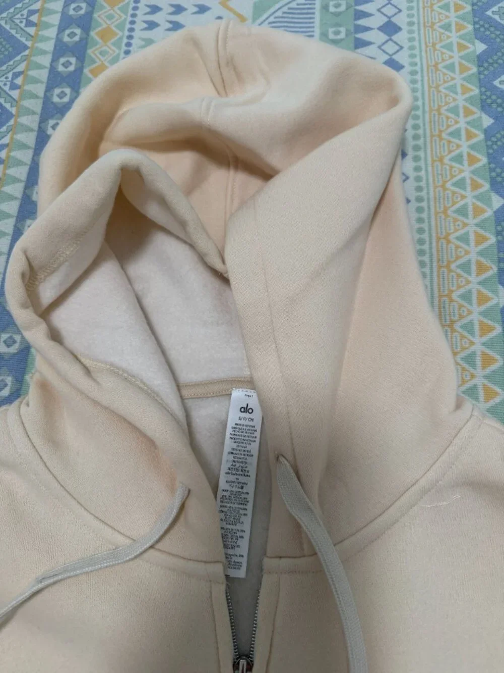Alo Yoga Accolade Full Zip Hoodie And Straight Leg Sweatpant Set